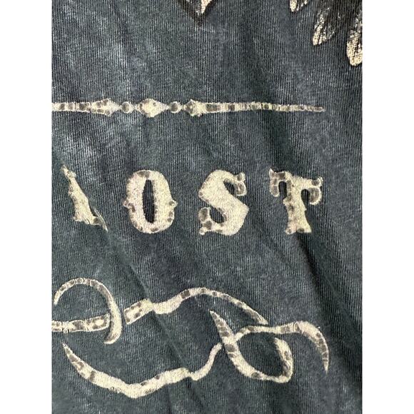 Affliction Long Sleeve Button Shirt Vintage Y2K Goth Grunge Cross Emo Mens Large - Picture 10 of 12